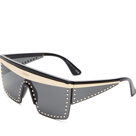 Versace
Shield Sunglasses, 144mm - Picture 3 of 15
